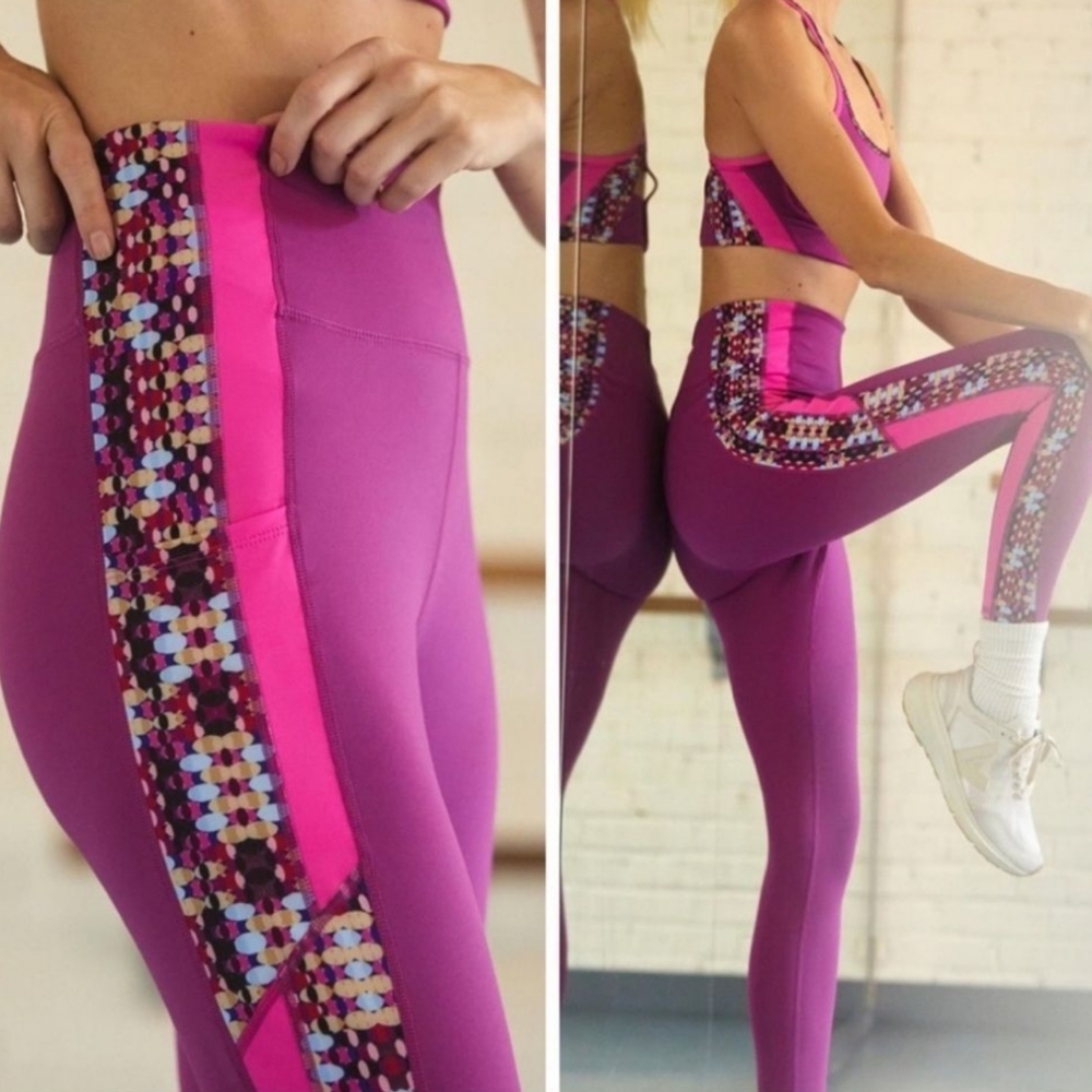 NWOT Free People Movement Run Remix Leggings